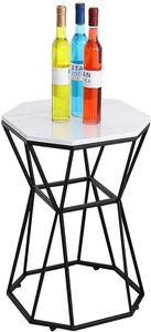 All-New <b>Modern</b> Design Stylish <b>Black</b> Natural Marble with Powder Coated Metal Frame for Interior Decor <b>Coffee</b> <b>Table</b> - Product Image 6
