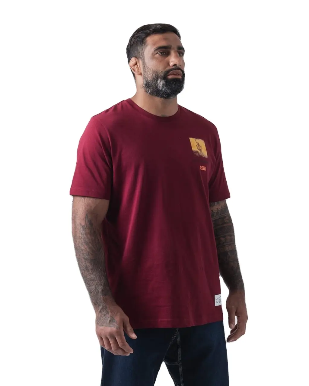 Fabricante 210 Gram 100% Camiseta de algodón Camisetas de diseñador Camiseta personalizada de varios tamaños para hombre para unisex