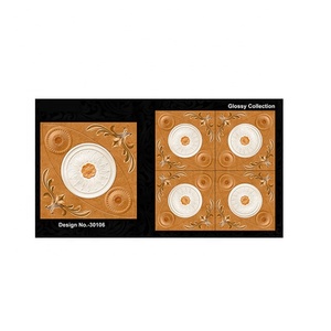 ตกแต่งบ้านของคุณและให้ความรู้สึกที่อุดมไปด้วย396X396Mm กระเบื้องปูพื้นเซรามิกพื้นผิวมันวาว - Product Image 2