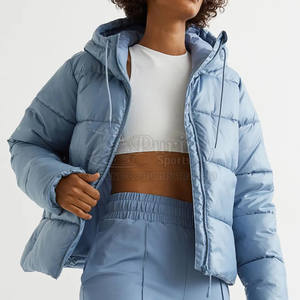 Chaqueta Acolchada para Mujer, Color Personalizado, Ropa de Moda, Chaqueta Acolchada para Mujer, Cortavientos - Product Image 3