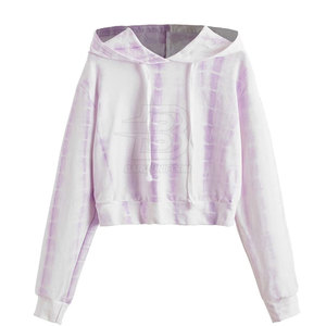 Gran oferta, recién llegado, Top corto con capucha para mujer, sudaderas con capucha, estilo único, ropa de invierno transpirable en el mejor Material con logotipo frontal - Product Image 1