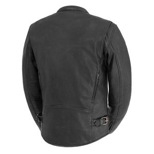 Chaqueta de cuero para hombre, diseño personalizado único con cuello alto de alta calidad, el mejor estilo para invierno, recién llegado - Product Image 2