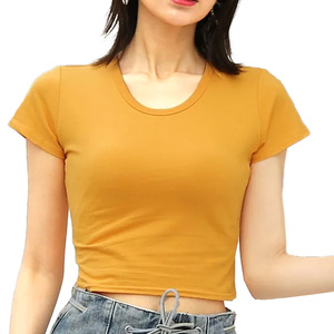 Vente en gros Conception personnalisée de haute qualité Plain Women Crop Top Smart Brodé Ladies Casual Shirt Vente en gros du Bangladesh - Product Image 1