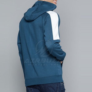 Nouveauté 2025 – Vente en gros usine – Sweats à capuche 100 % coton pour hommes – Logo personnalisé – Col à capuche – Contraste de couleurs – Motif uni – Coupe-vent – Hiver - Product Image 2
