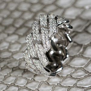 2024 luxe 18K plaqué or 925 argent Sterling Baguette VVS Moissanite bague en diamant IGI certifié pour le mariage des hommes femmes - Product Image 2