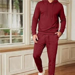 Survêtement pour homme de qualité personnalisée, fournisseur professionnel de vêtements de sport d'hiver sur mesure avec logo, service OEM, vente chaude - Product Image 1