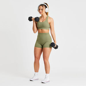 Pantalones Cortos de Ciclismo para Mujer de Alta Calidad, Diseño Personalizado de Pantalones Cortos de Verano, Transpirables, con Cintura Elástica, 100% Algodón/Poliéster para Mujer - Product Image 6