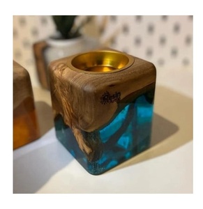 2026 Arabic Acacia <b>Wood</b> Resin Bakhoor <b>Burner</b> Eco-Friendly Customizable Design Luxury Rose Scented Oud Incense Diffuser Handmade - Product Image 4