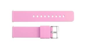 Bracelet de montre intelligente en silicone léger, respirant, durable et résistant à l'eau, rose sport, réglable, JD417, boucle en acier inoxydable 12-24 mm - Product Image 5