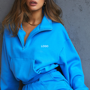 Ensemble de survêtement personnalisé pour femmes, paillettes, strass, automne-hiver, ensemble deux pièces, vêtements de détente pour femmes - Product Image 4