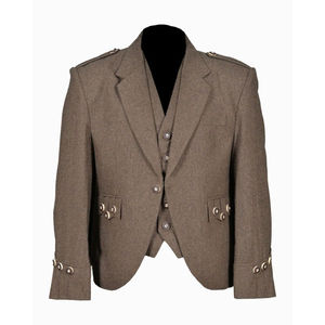 Veste et gilet Prince Charlie pour homme, nouvelle collection, veste Prince Charlie écossaise personnalisée pour homme - Product Image 1