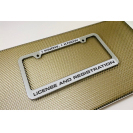 Narrow Top <b>LED</b> Metal License Plate Frames Car Plastic <b>Number</b> Plate Holder Cover - Product Image 6