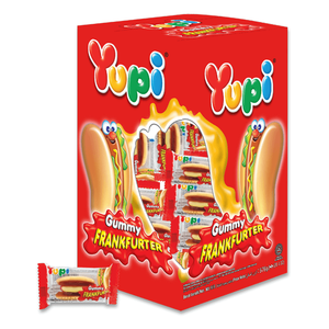 Permen Jeli Yupi Rasa Buah Halal Lezat Beraneka Warna Bentuk Kartun Vitamin Yogurt Kenyal Kemasan Individual