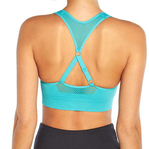 New Design Gym Wear Sleeveless Sports Women Bra Best Quality Quick Dry Breathable Fitness Sports Bra For Adults Custom OEM - Product Image 3