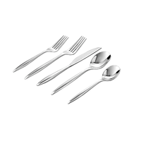 Ensemble de couverts de luxe en acier inoxydable doré, finition miroir, manche martelé, comprenant cuillère, fourchette et couteau, à prix avantageux