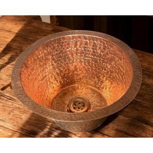 อ่างล้างจานและชามในห้องน้ำที่มีคุณภาพสูงสุดแบบฝังลึกอ่างล้างจานทำจากทองแดงสะท้อนให้เห็นถึงระดับสูงแบบพกพาได้ง่าย - Product Image 2