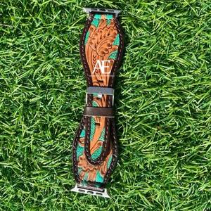 สายนาฬิกาสุดหรูทาสีลายดอกไม้สไตล์ตะวันตกสไตล์โบฮีเมียนดีไซน์ตามสั่งสินค้าใหม่แบบวินเทจ - Product Image 1