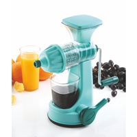 Presse-agrumes lent en plastique ABS manuel fabricant de jus de fruits et légumes pour la maison Restaurant Hôtel utiliser SS Jali Design centrifugeuses