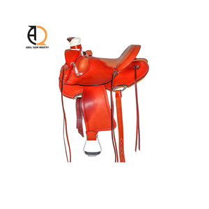 Sillas de Montar de Cuero para Caballos, Estilo Occidental e Inglés, Juego de Equitación - Product Image 6