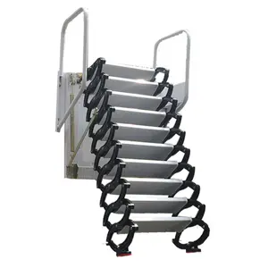 Factory Direct Heavy Duty Motorized Remote Control Automatic Electric Lift Attic Ladder