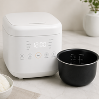Nouvelle Mini-cuiseuse à riz domestique haut de gamme, programmable, cuisson rapide intelligente, norme américaine 110V, norme européenne 220V