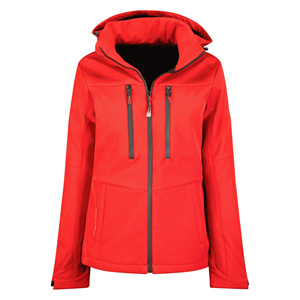 Vêtements d'hiver classiques femmes coupe-vent Softshell veste à glissière en gros respirant lourd vêtements d'extérieur coupe moderne veste - Product Image 1