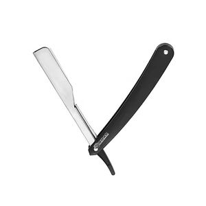 มีดโกนขอบตรงสำหรับช่างตัดผมชายทำจากสเตนเลสผลิตภัณฑ์โกนหนวดสำหรับผู้ชายสั่งทำโลโก้ได้ตามต้องการ - Product Image 6