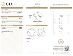 Diamantes no tratados VS1 Claridad D Color Redondo Corte brillante Diamantes sueltos naturales certificados GIA reales de la India a bajo costo - Product Image 3