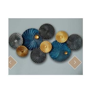 Style moderne fait à la main en aluminium Art mural de qualité tenture murale en métal pour la maison hôtel salon décor de luxe corde à bas prix - Product Image 1
