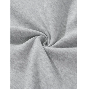 Sweat-shirt à col ras du cou surdimensionné 100% coton unisexe, sweat-shirt à capuche d'automne de style OEM avec échantillon gratuit, impression de logo personnalisé pour hommes et femmes - Product Image 4