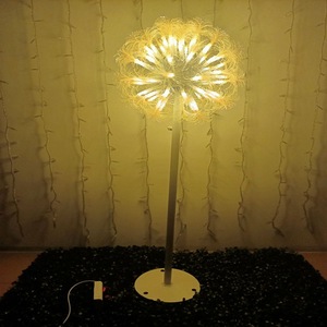 Lampe de pissenlit à fibre optique étanche <span class=keywords><strong>pour</strong></span> l'extérieur avec éclairage LED <span class=keywords><strong>pour</strong></span> la décoration de jardin - Product Image 2