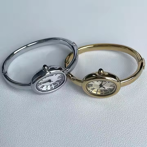 BARRY <span class=keywords><strong>POLO</strong></span> <span class=keywords><strong>orologio</strong></span> da <span class=keywords><strong>donna</strong></span> oro rosa diamante cerchio Design di nicchia di lusso di lusso <span class=keywords><strong>orologio</strong></span> da polso ellittico - Product Image 4