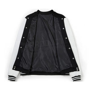 Veste en toile ajustée personnalisable pour homme avec manches en polyester, imperméable, pour l'hiver, option vente en gros, logo imprimé, vierge - Product Image 4