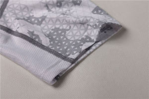 Unisexe imprimé sur mesure pour tissu Rash Guard Half Full Sleeve MMA Wear for Sports Fitness BJJ Short Sleeveguard - Product Image 5