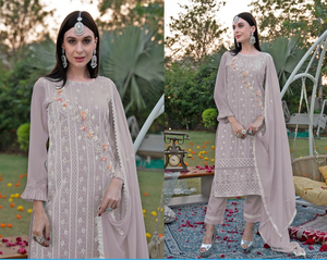 <b>Chandelier</b> Print Embroidered Work Suit with Fancy Sequence Beautiful Ethnic & Festival Wear <b>for</b> Online <b>Sale</b> - Product Image 4