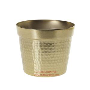 Macetas de cilindro de aluminio y Metal para decoración interior de jardín, maceta grande para flores, decoración de suelo y balcón - Product Image 2