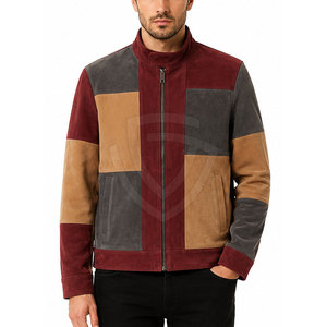 <b>Suede</b> Leather <b>Jacket</b> For <b>Men</b> Offering Soft Genuine Leather Finish Functional Storage And Smart Casual Styling - Product Image 3