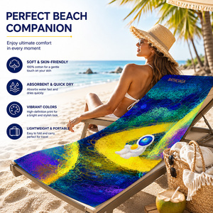 Toallas <span class=keywords><strong>de</strong></span> Baño Personalizadas con Impresión Digital, Altamente Absorbentes, Suaves, 100% Algodón, <span class=keywords><strong>Toalla</strong></span> <span class=keywords><strong>de</strong></span> <span class=keywords><strong>Playa</strong></span> para Regalos - Product Image 2