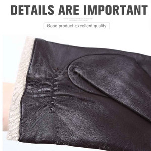 Low MOQ Design Your Own Leather Gloves Different Style Leather Gloves Fashion Wear Leather Gloves - Product Image 4