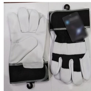 Gants de travail en cuir de vachette durables et robustes pour la construction Gants en cuir à usage industriel et personnel du Pakistan - Product Image 2