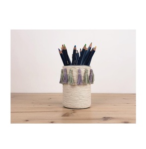 New Arrivals Jute Pen Pencil <b>Holder</b> High Selling Quality Modern Look for Office School Table Usage in Wholesale Stationary Hold - Product Image 5