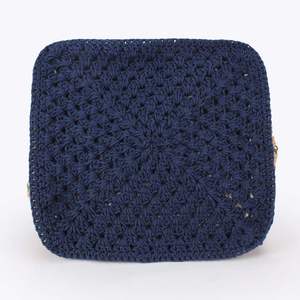 Bolso de Ganchillo de Cuerda de Algodón Tejida, Estilo Étnico, Gran Capacidad, Cierre Abierto, Versátil, para Uso Diario, para Mujer, Novedad 2025 - Product Image 5