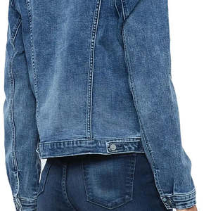 Veste en jean pour femme, style streetwear, veste en jean confortable et durable pour femme, en vente à prix raisonnable - Product Image 5