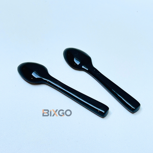 Mini cuchara de café hecha a mano con cuerno de Búfalo, hecha en Vietnam - Product Image 1