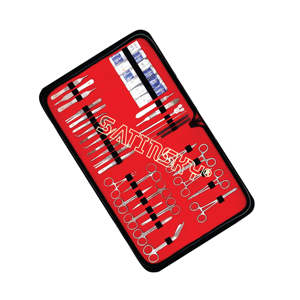 Kit de disección profesional anatomía Acero inoxidable Manual biología instrumentos conjunto médico veterinario entrenamiento de alta calidad - Product Image 1