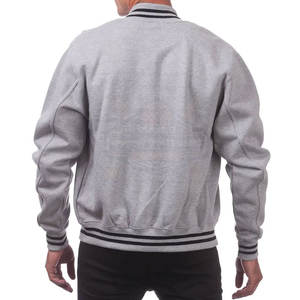 Veste d'hiver confortable et chaude Letterman pour hommes avec col montant coupe-vent à prix raisonnable - Product Image 2