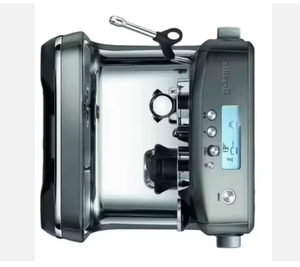 Cafetera Espresso Eléctrica Programable, Cuerpo de Acero Inoxidable Pulido, Equipo Inteligente para Preparar Café - Product Image 1