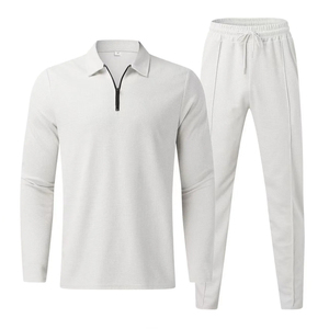 Vêtements de sport pour hommes, ensembles de survêtements de fitness en tissu technique, ensembles de survêtements deux pièces, survêtements de jogging à vendre - Product Image 5