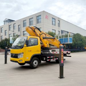 חדש מנוע דיזל מופעל מדלי בום רהוט משאית פלטפורמה עיצוב גמון עבודה גמון טלסקופי דובדבן - Product Image 6