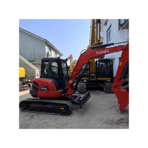 Kubota KX033-4 mini-excavateur moteur diesel machines de construction compactes équipement pour l'excavation et le déplacement des matériaux - Product Image 6